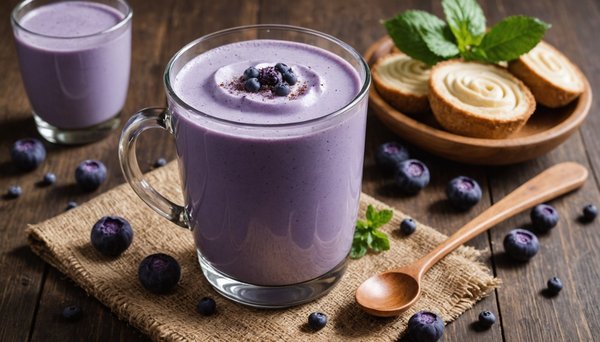 Discover the natural benefits of ube latte: a healthy twist